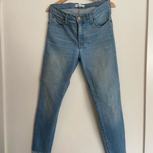 Madewell step hem jeans - size 30